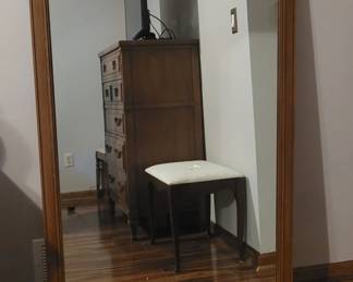 34 x 54 Rectangular Wooden Mirror