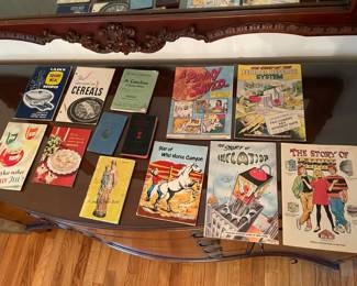 Lot Of Various Vintage Paper Booklets Ephemera