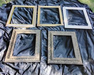 Lot Of Larger Ornate Frames