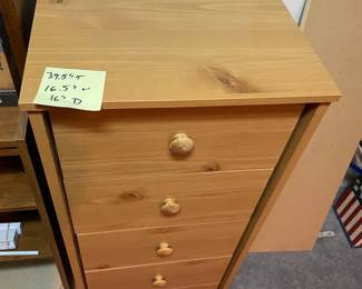 Faux Wood Storage Drawers