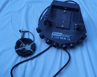 Eliminator Lighting E135 MKII 4 Unit Colored Tracker Stage Light System