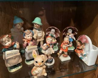 Lot Of 10 Vintage Figurines