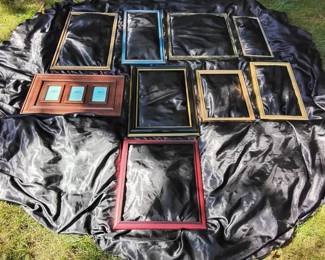 Lot Of 9 Picture Frames