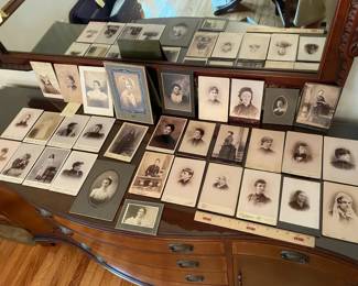 Antique Victorian Cabinet Cards And Vintage Photographs Of Women