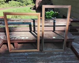 2 Large Picture Frames