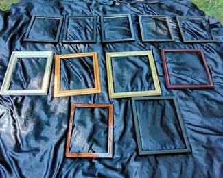 Large Lot Of Medium Sized Picture Frames
