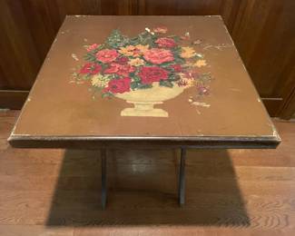 Vintage Folding Card Table