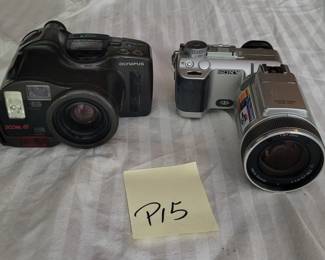 Lot with a Film and Digital Camera