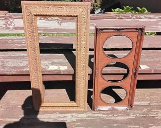 2 Rectangular Picture Frames