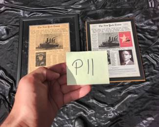 2 Pieces Of Titanic Memorabilia
