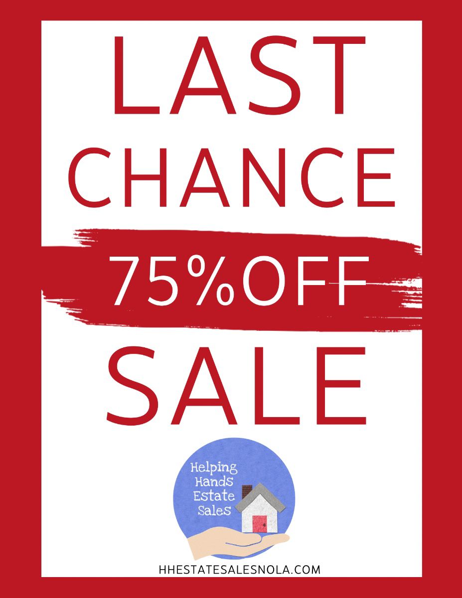 White Red Bold Minimalist Sale Poster