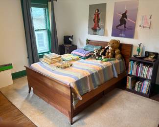 beautiful vintage double bed frame