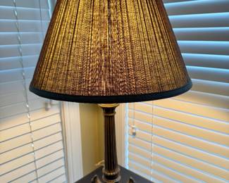 Item #10 - Heavy 27" Bronze Lamp $36
