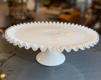 Item #141 - Silver Crest 13" Plate Stand $36