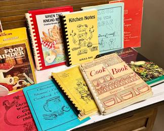 Lots of great local cookbooks!