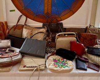 PURSES! King Ranch, Etienne Aigner, Dooney & Burke, Coach, Vintage bags...!