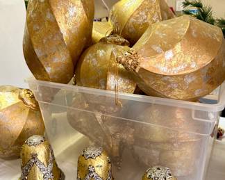 Really large paper mache ornaments