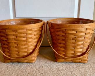 Item #131 - 1996 Longaberger Baskets w/handle (10x11) (BOTH HAVE SOLD)