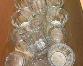 Item #148 - Set of 16 Glasses (made in France) $20