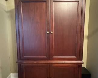 Item #15 - Hekman Cabinet (46x81x25) $100