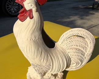 Item #116 - 16" Ceramic Rooster - $16
