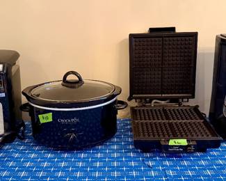 Item #128 - Small Appliances (priced as marked) $10 and $6 ea