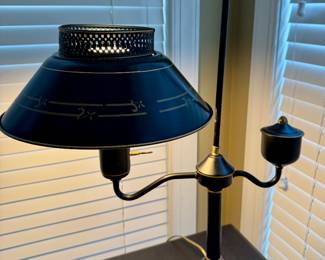 Item #16 - Black Tole Lamp 26" $50