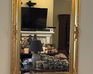 Item #2 - Ornate Gold Mirror (39.5x57.5)