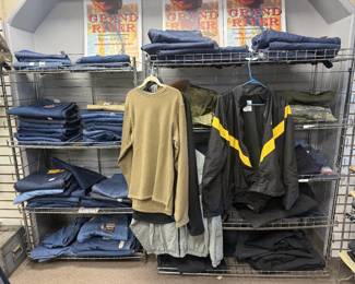 Jeans, mostly bigger sizes