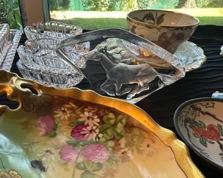Swedish crystal horse art