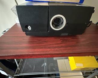 Vintage slide projector
