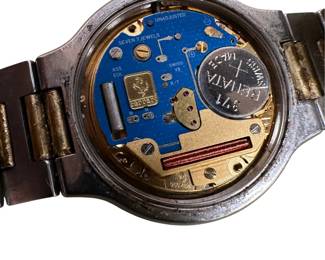 Inside of watch