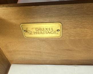 Drexel Heritage Burlwood Tall Cabinet - Alternate view