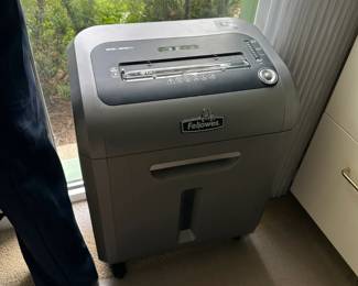 Large Fellowes paper shredder