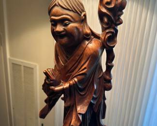Detail of wood carving