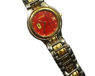 Vintage Ferrari Watch - Runs