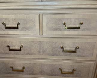 Drexel Heritage Burlwood Tall Cabinet - Alternate view