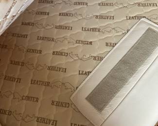 Plush Leather Sofa in Excellent Condition - Alternate View