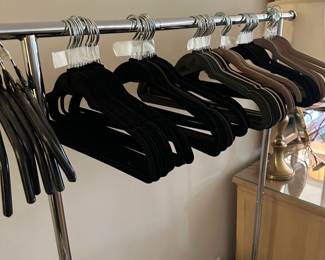 Garment rack and hangers