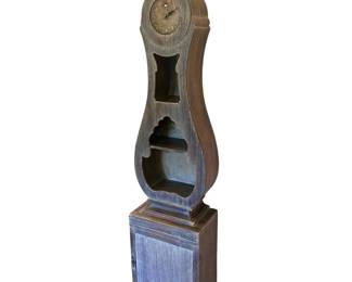 Vintage Swedish Mora Inspired Clock Cabinet