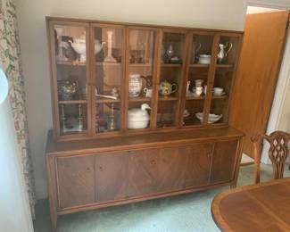 Walnut Server w/ lower storage John Stwart