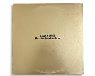 Grand Funk Railroad - We're An American Band Vinyl LP (Yellow Vinyl)