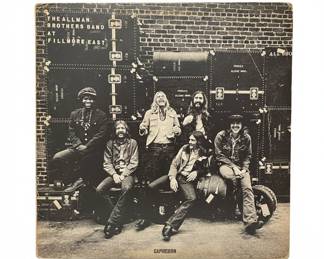 The Allman Brothers Band at Fillmore East Vinyl Record (Original Capricorn Pressing)