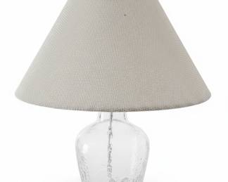 Glass Table Lamp