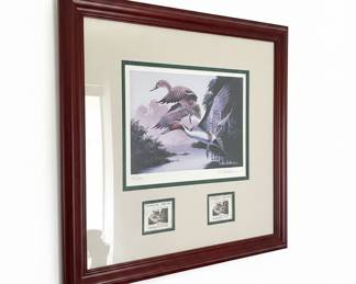 1991 Florida Waterfowl Stamp Print by R.L. Hansen