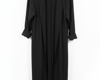 Vintage Black Wool Coat