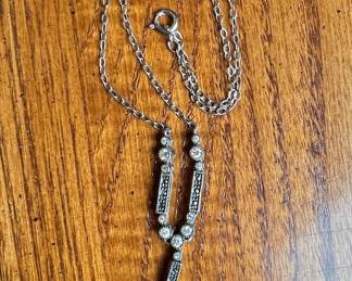 Sterling Silver Teardrop Necklace