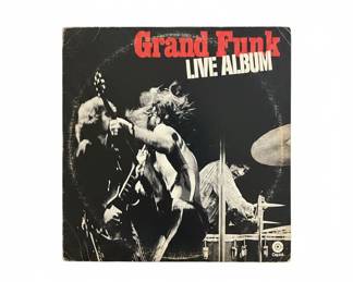 Grand Funk Railroad Live Album Vinyl Record