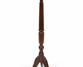 Vintage Mahogany Candlestick Plant Stand