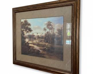 Montoya Signed "Tropical Lagoon II" Print
